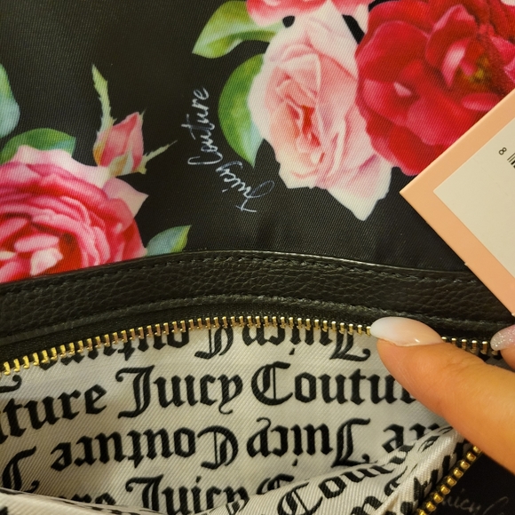 JuicyCouture- Floral Weekender Tote - Picture 4 of 9